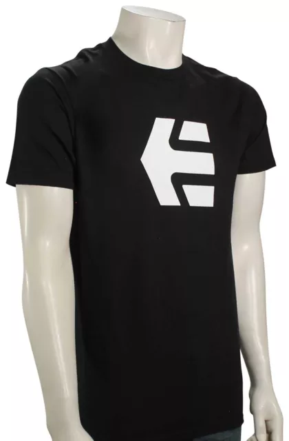 Etnies Icon T-Shirt - Black / White - New