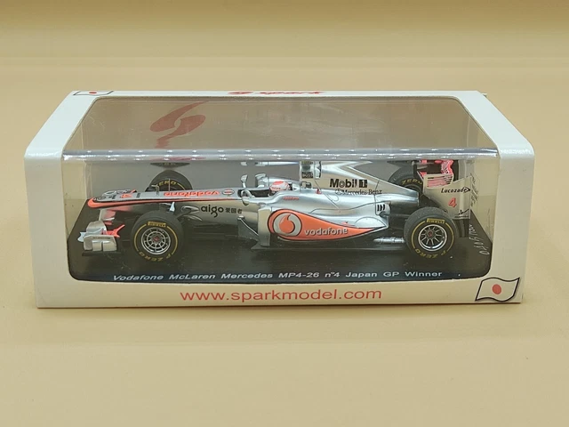 Modèle Réduit 1/43 Minichamps McLaren MP4-26 Jenson Button - Vainqueur GP Canada 2011, Occasion