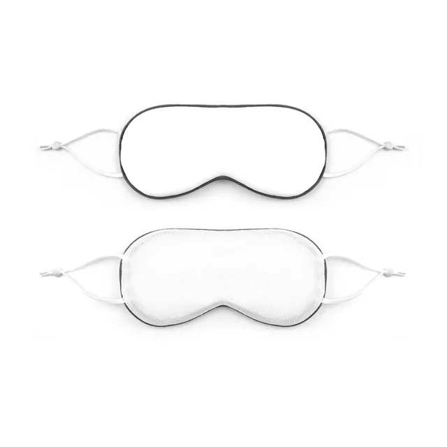 US 2-in-1 Double-Sided Sleep Eye Mask Warm&Cool Travel Breathable Blindfold Mask