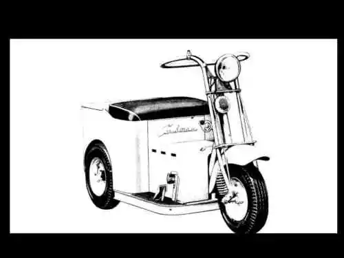 CUSHMAN MINUTE MISER ELECTRIC CART & SCOOTER MANUALs 95pg Operations Parts Lists