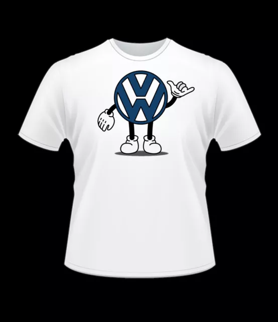 VW Volkswagen Classic Car Camper Van T Shirt XS S M L XL XXL XXXL