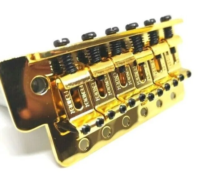 Fender Vintage Style Strat Tremolo - Full Size Block - Gold - 005-3275-000