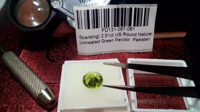 Peridoto VS Redondo Pakistan 2.51 Cts 2