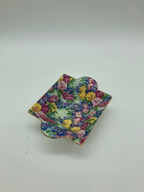 Chintz Royal Winton Grimwades JULIA Trinket Dish England