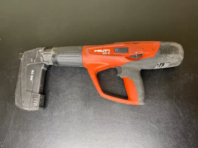 Hilti DX5 Cordless Powder Actuated Concrete Nailer with MX 72 Magazine