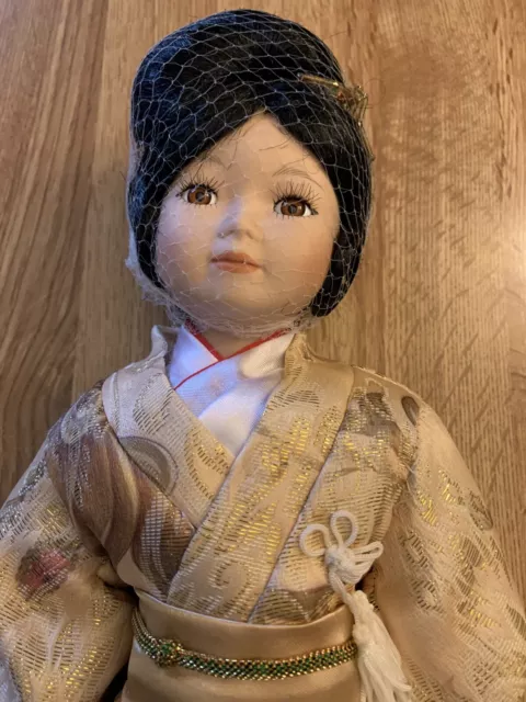 heritage signature collection porcelain doll ( Mitsuko )