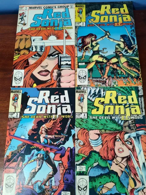 Red Sonja Lot of 11. Limited Series, Vol. 2 &3 FN-/VG