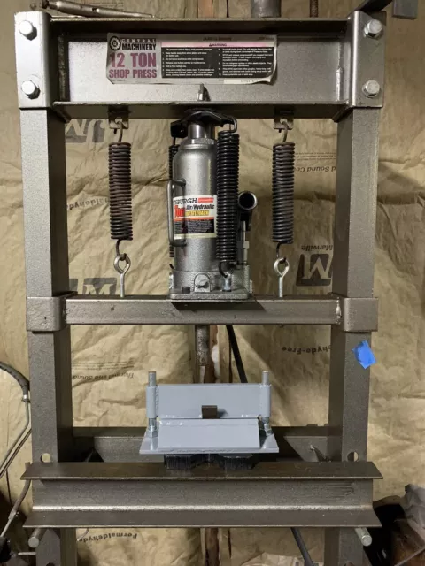 12 Or 20 Ton Hydraulic Press Brake Attachment Fully Welded 6” Bend