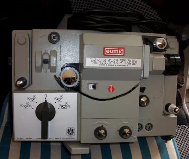 Eumig Mark S712D 8mm Tonfilmprojektor