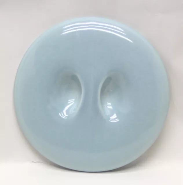 Russel Wright Iroquois Casual Ice Blue 5-1/4" Recessed Lid for Cereal Bowl