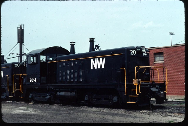 Original Rail Slide - NW Norfolk & Western 2014 Chicago IL 4-1976