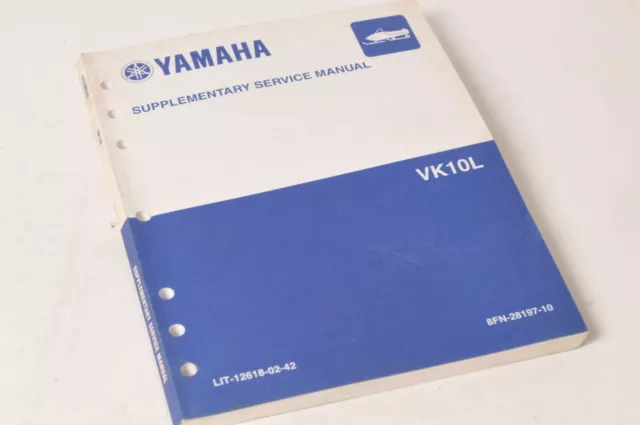 Yamaha Supplementary Service Manual Repair Maintenance Shop | VK10 VIKING 2006