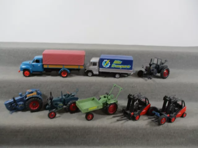Schuco Minichamps 1:43 diverse Modellautos Set 8-teilig ohne OVP X302