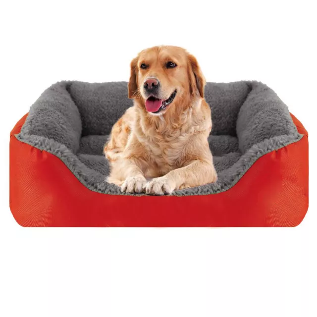 Pet Calming Bed Dog Cat Sleeping Kennel Puppy Super Soft Mat Pad Warm Nest New