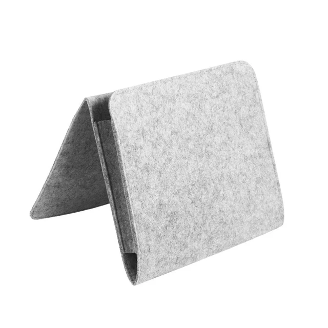 Borsa portaoggetti per residence scatola portaoggetti a letto light grey