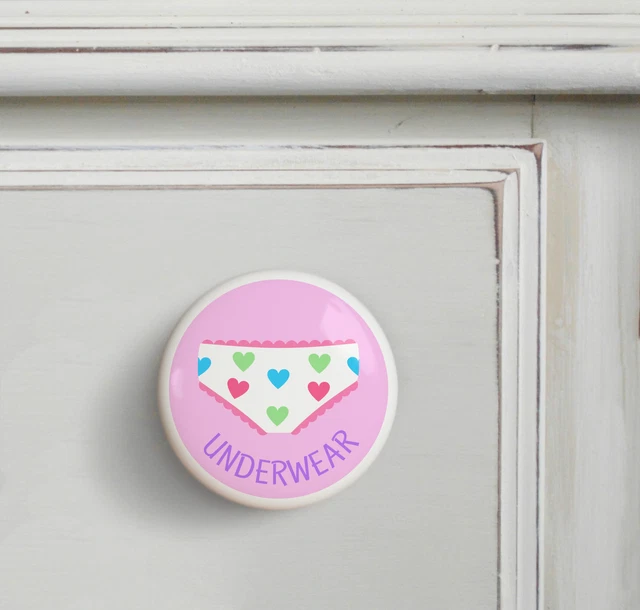 Sous-vêtements filles dresserz commode organisationnelle bouton de tiroir