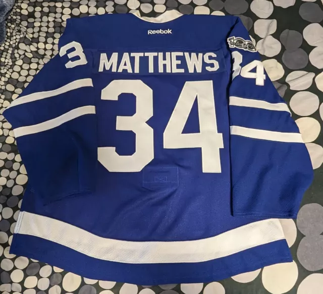 Auston Matthews Toronto Maple Leafs Autographed 2017 Centennial Classic  Reebok Premier Jersey with OT GWG 1/1/17 Inscription - #34 of a Limited  Edition of 34 - NHL Auctions