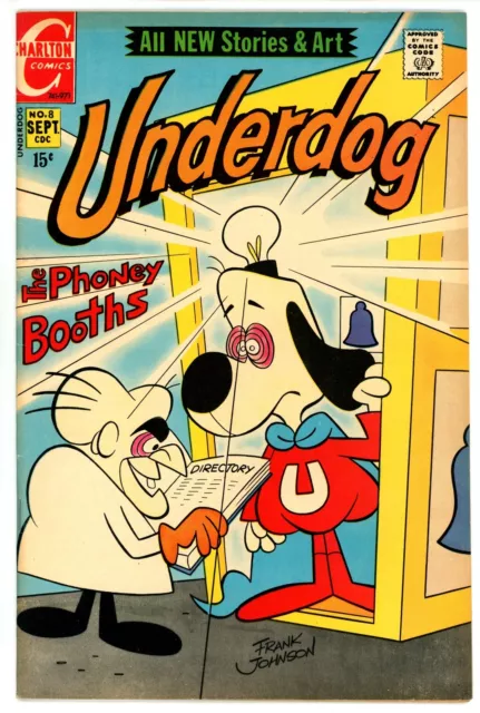 Underdog 8 FN (6.0) Charlton (1971)