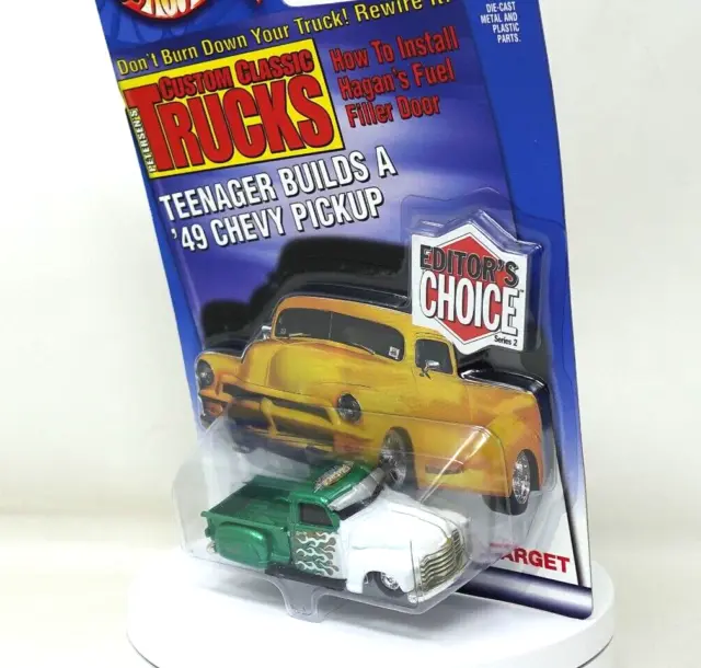 Hot Wheels Custom Classic Trucks Editor's Choice Series 2 '50 Chevy Pickup 29973