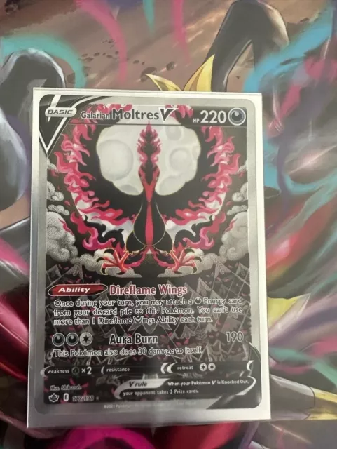 Moltres de Galar-V / Galarian Moltres-V (177/198), Busca de Cards