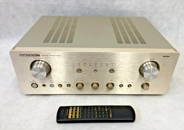 MARANTZ PM7200 GOLD Integrated Amp, Boxed With Manual & Remote - For ...