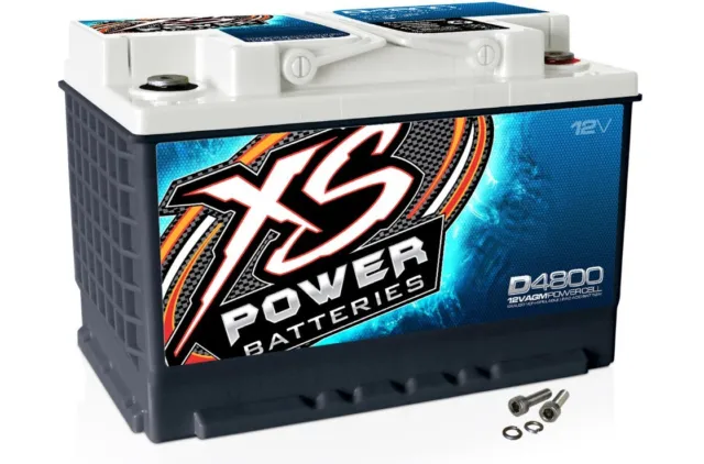 XS Power D4800 3000 Amp 12V Group 48 Power Cell Car Audio Sealed AGM Battery