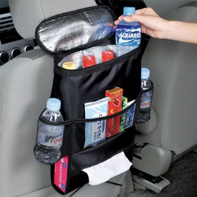 Thermo KFZ Rücksitz Multi Tasche Rückenlehne Schutz Auto Organizer Thermotasche