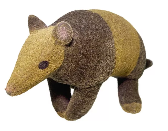 BANDED ARMADILLO FUZZY Figurine Toy 4..5” x 1.5” x H2.5” $22.56 - PicClick
