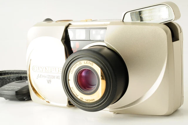 NEAR MINT] OLYMPUS µ mju Zoom 140 Point & Shoot Film Camera From