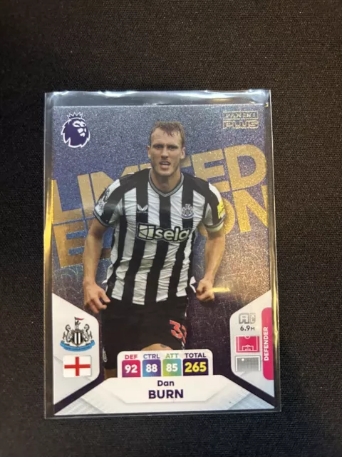 Dan Burn - LIMITED EDITION - PANINI ADRENALYN XL PLUS 2024 - Newcastle United