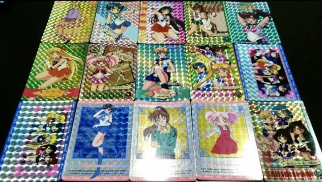 300 sheets of Sailor Moon at that time until the first generation stars ed