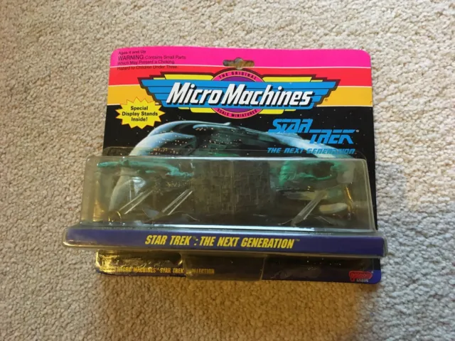 Vintage Galoob Micro Machines Star Trek: The Next Generation set