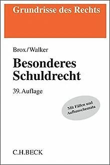 Besonderes Schuldrecht von Brox, Hans, Walker, Wolf-Diet... | Buch | Zustand gut