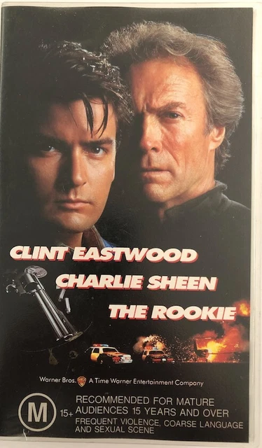 THE ROOKIE 1990 VHS Tape Vintage Video Movie Clint Eastwood