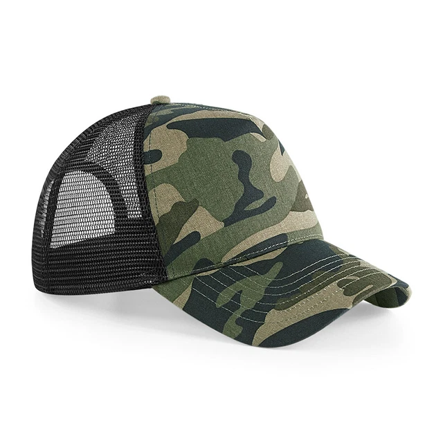 Casquette Snapback Camouflage Vintage - Style Trucker Pour Homme - Taille Unique