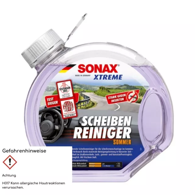 Scheibenreiniger Sommer Xtreme Gebrauchsfertig 3L Sonax