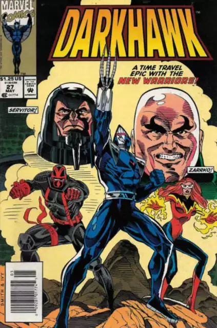 Darkhawk #27 Newsstand Cover (1991-1995) Marvel Comics