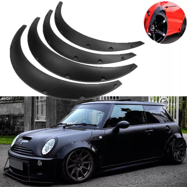 3.5" Car Fender Flares Wheel Arch Extra Wide Extension Body Kits For Mini Cooper