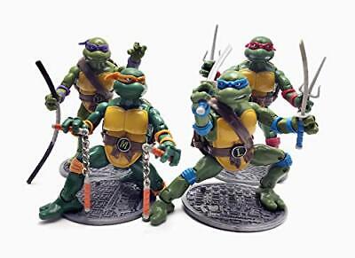 Teenage Mutant Ninja Turtles Figurines TMNT 4 Action Figures 1988 Nostalgic