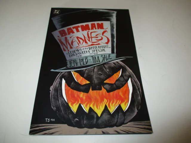 Batman-Legends Dark Knight Halloween Special -Madness-Jeph Loeb,Tim Sale-1994-NM