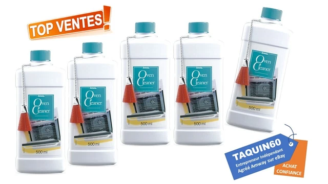 5 Gels Nettoyant Décapant Four Grill Amway + pinceau applicateur - vendeur agréé