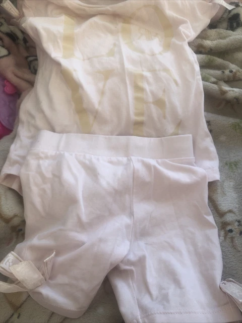 Set top e pantaloncini River Island mini ragazze 12-18 mesi