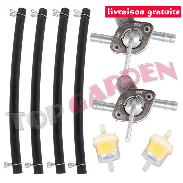 Robinet Essence 3 Sorties Pour Moto Honda DAX 70-125 - Compatible Scooter, Cyclomoteur - Pièce Remplacement