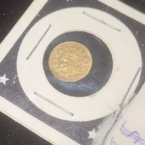GEM 1852 California Gold Token