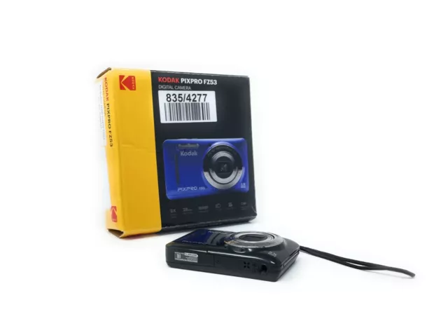 KODAK PIXPRO FZ53 Digital Camera - 16 MP, 5xZoom, 28 mm Wide, 2.7-In LCD - Black