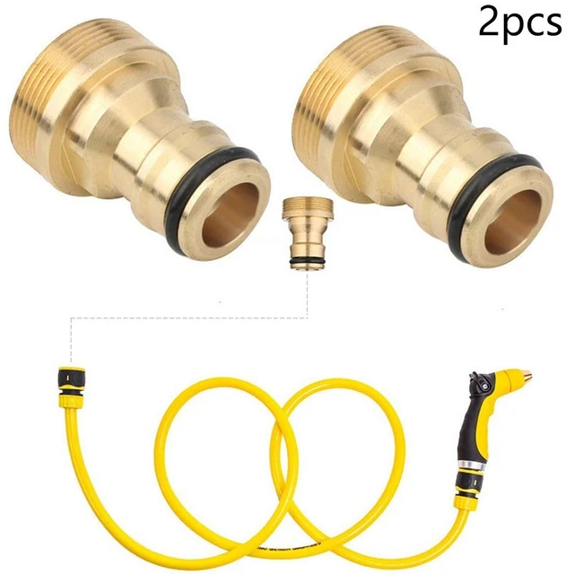 2 Stück/Set Küchenarmatur Adapter Wasserhahn für Gartenschlauch Rohrverbinder