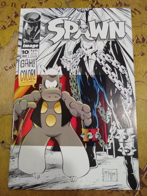 Comic Sale!! Spawn #10 - NM - Image Comics - Cerebus, Dave Sims