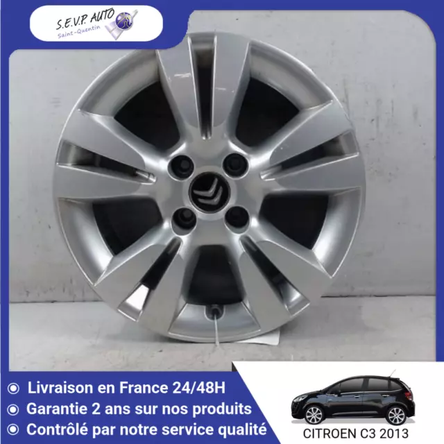 🇫🇷  Jante Aluminium Citroen C3 2009- ♻️ 5402Ac