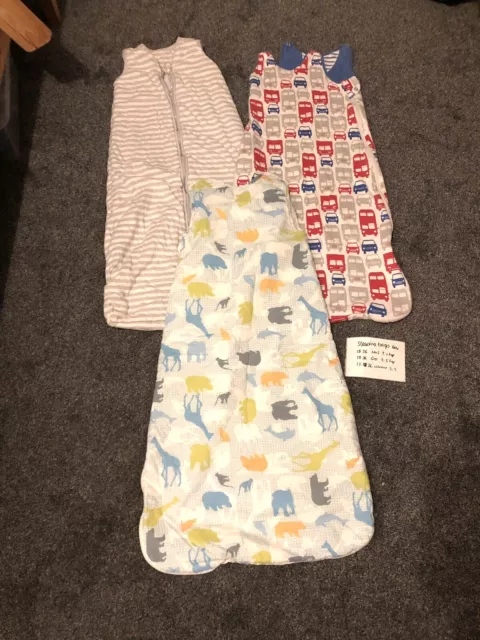 Pacchetto sacco a pelo bambino età 18-36 mesi Grobag M&S ragazzi ragazze unisex 2,5 tog