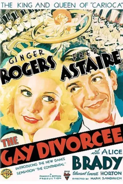 DVD - The Gay Divorcee - Astaire & Rogers - REGION 1 US IMPORT